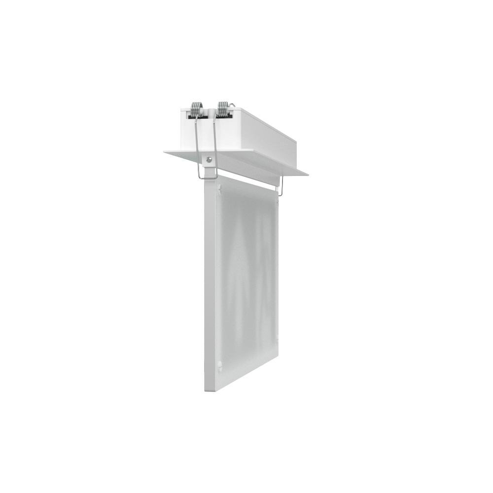 EDGE Recessed Ceiling Exit Running Man Sign Light | LED 3W 200lm | 6000K Daylight White | IP20 | 3hr Emergency Function