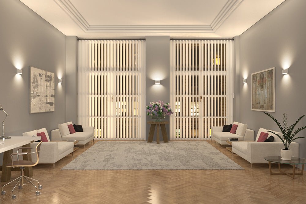 ALPHA G9 Curved Plaster Uplighter Wall Fitting | Up Down Light Effect - LightHub Direct