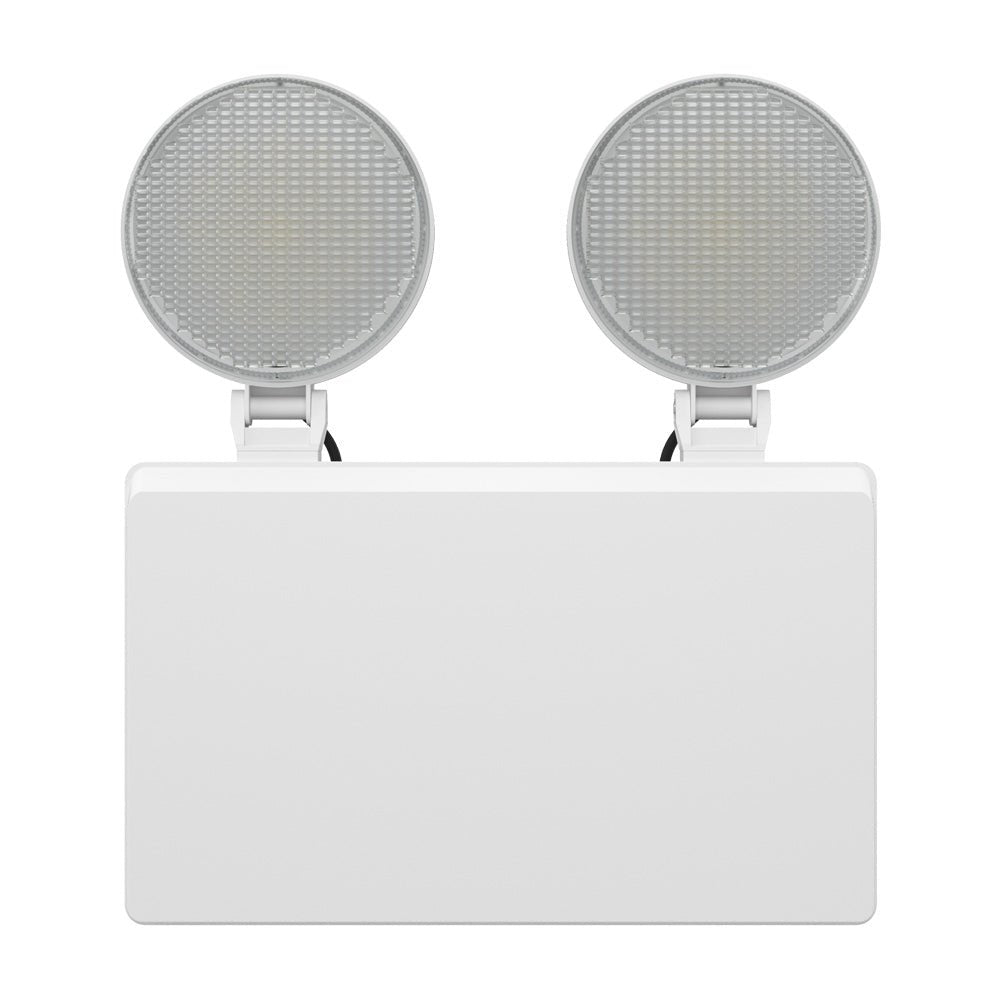 TWIN SPOT Wall Light | LED 4W 405LM | 4000K Cool White | IP20 | Non - Maintained | 3hr Emergency Function - LightHub Direct
