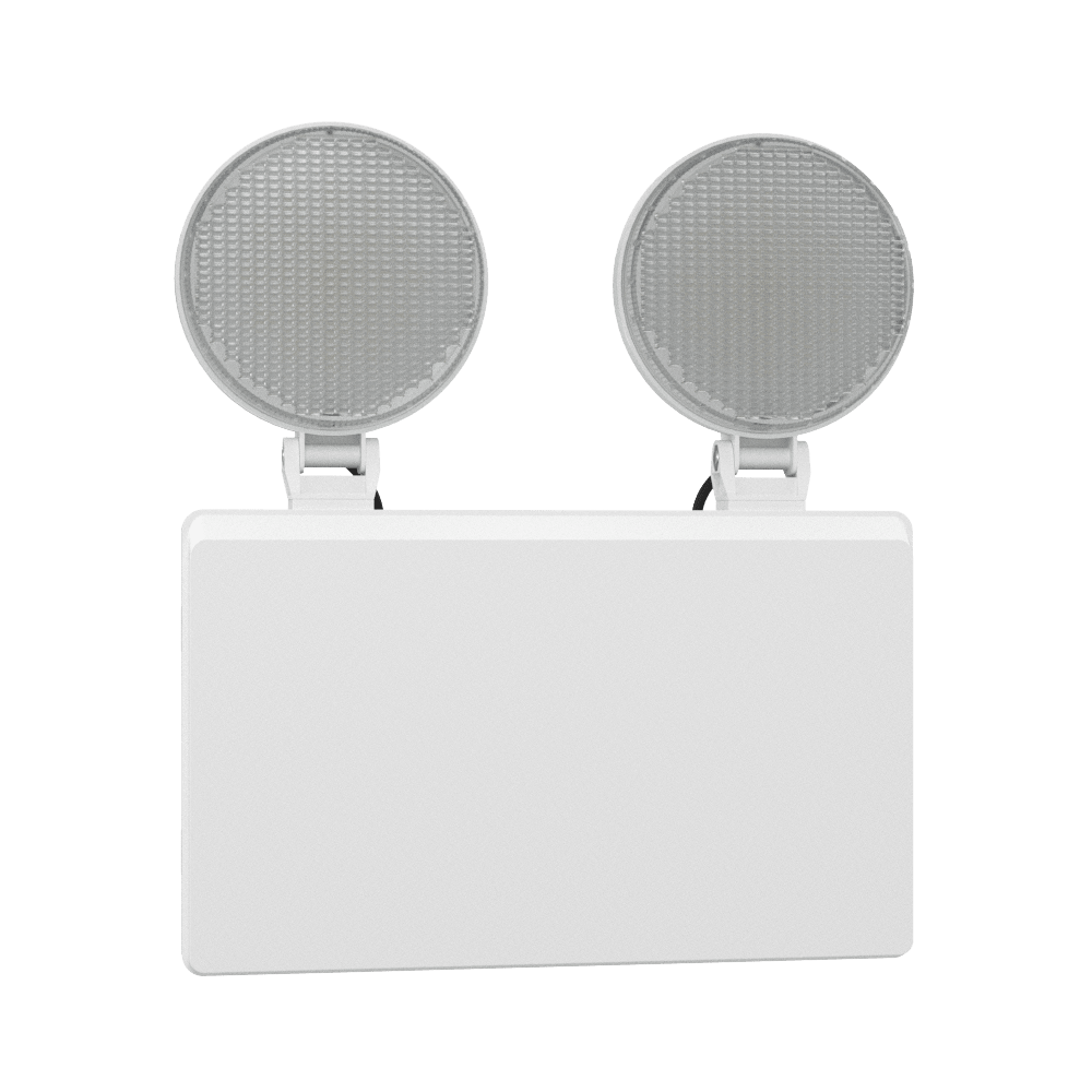 TWIN SPOT Wall Light | LED 4W 405LM | 4000K Cool White | IP20 | Non - Maintained | 3hr Emergency Function - LightHub Direct
