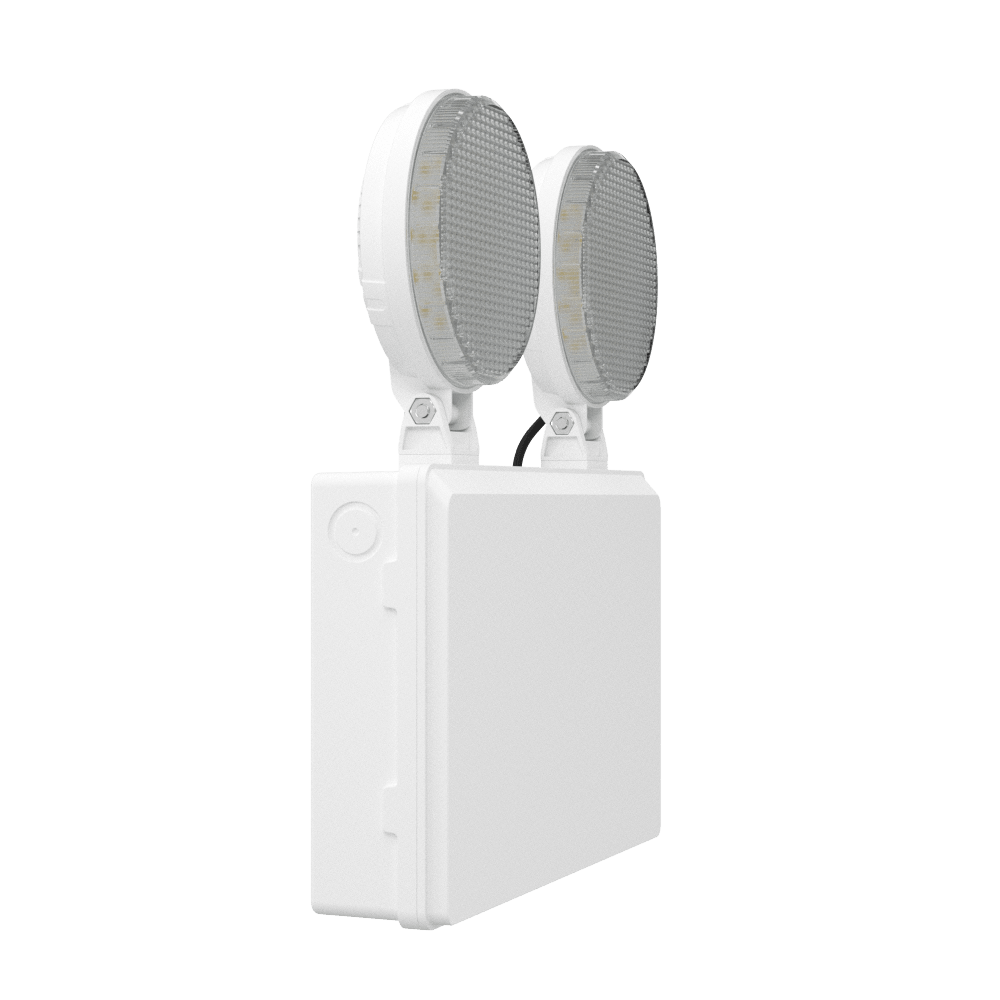 TWIN SPOT Wall Light | LED 4W 405LM | 4000K Cool White | IP20 | Non - Maintained | 3hr Emergency Function - LightHub Direct