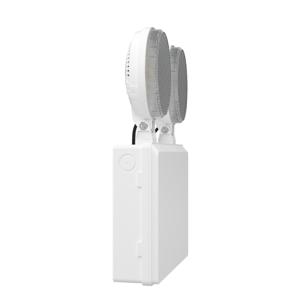 TWIN SPOT Wall Light | LED 4W 405LM | 4000K Cool White | IP20 | Non - Maintained | 3hr Emergency Function - LightHub Direct