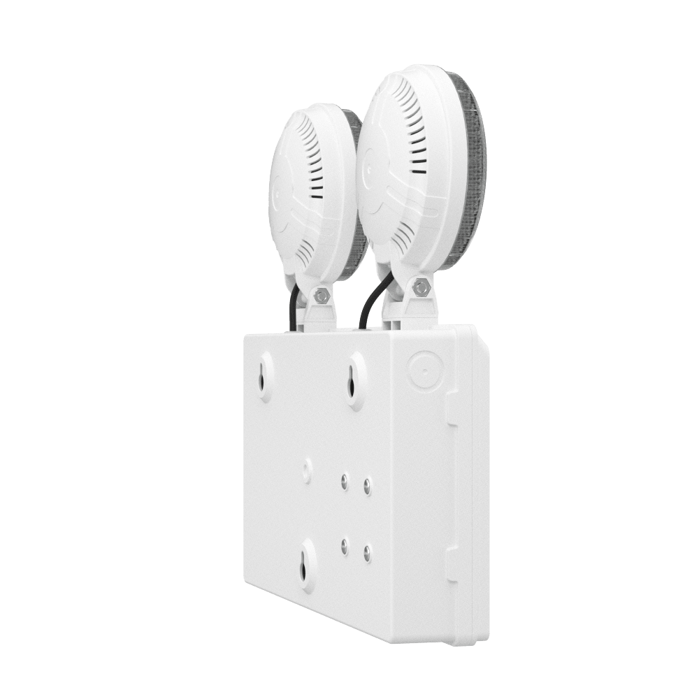 TWIN SPOT Wall Light | LED 4W 405LM | 4000K Cool White | IP20 | Non - Maintained | 3hr Emergency Function - LightHub Direct