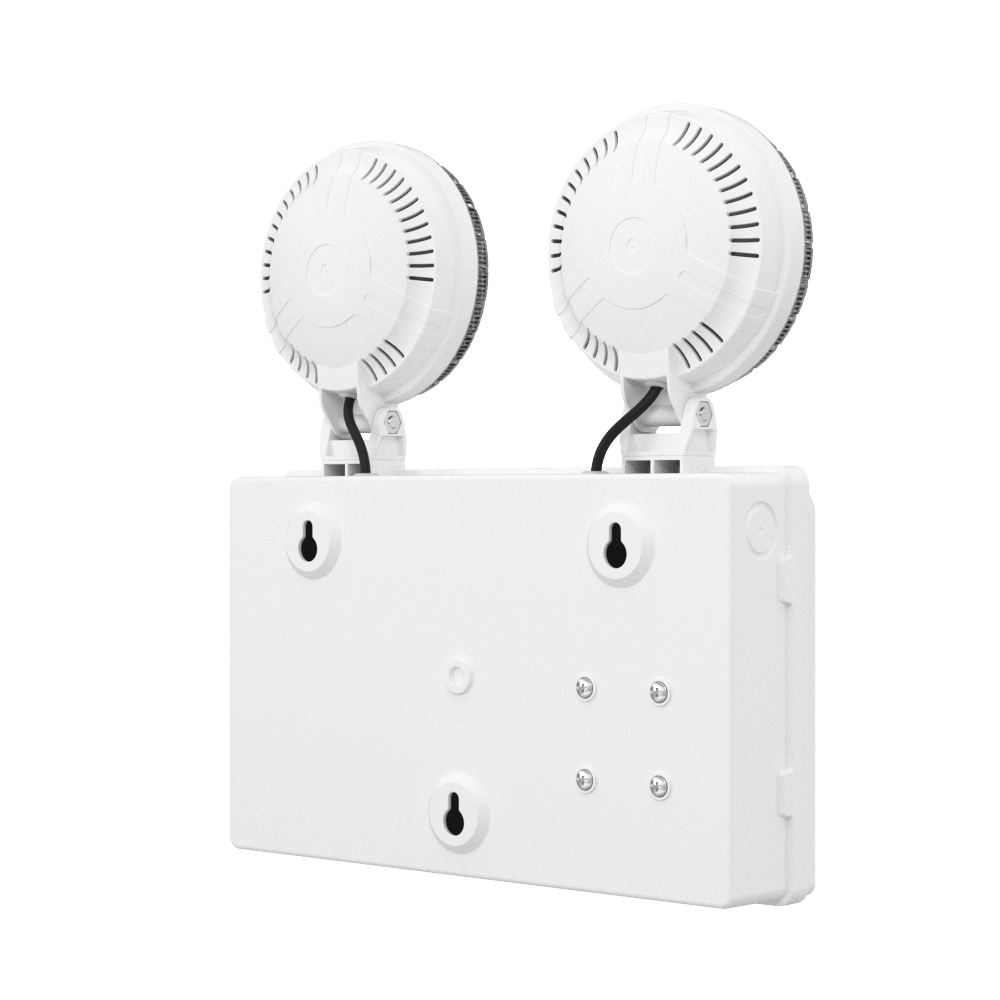 TWIN SPOT Wall Light | LED 4W 405LM | 4000K Cool White | IP20 | Non - Maintained | 3hr Emergency Function - LightHub Direct