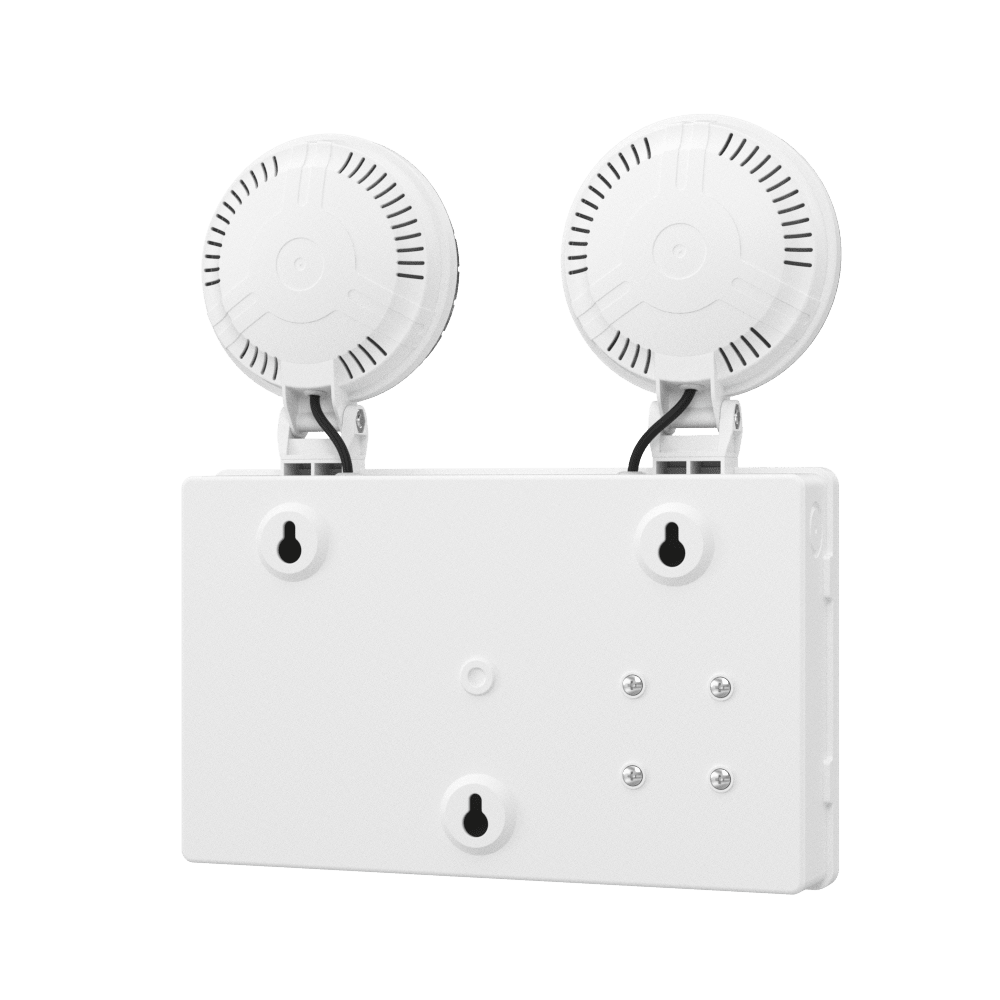TWIN SPOT Wall Light | LED 4W 405LM | 4000K Cool White | IP20 | Non - Maintained | 3hr Emergency Function - LightHub Direct