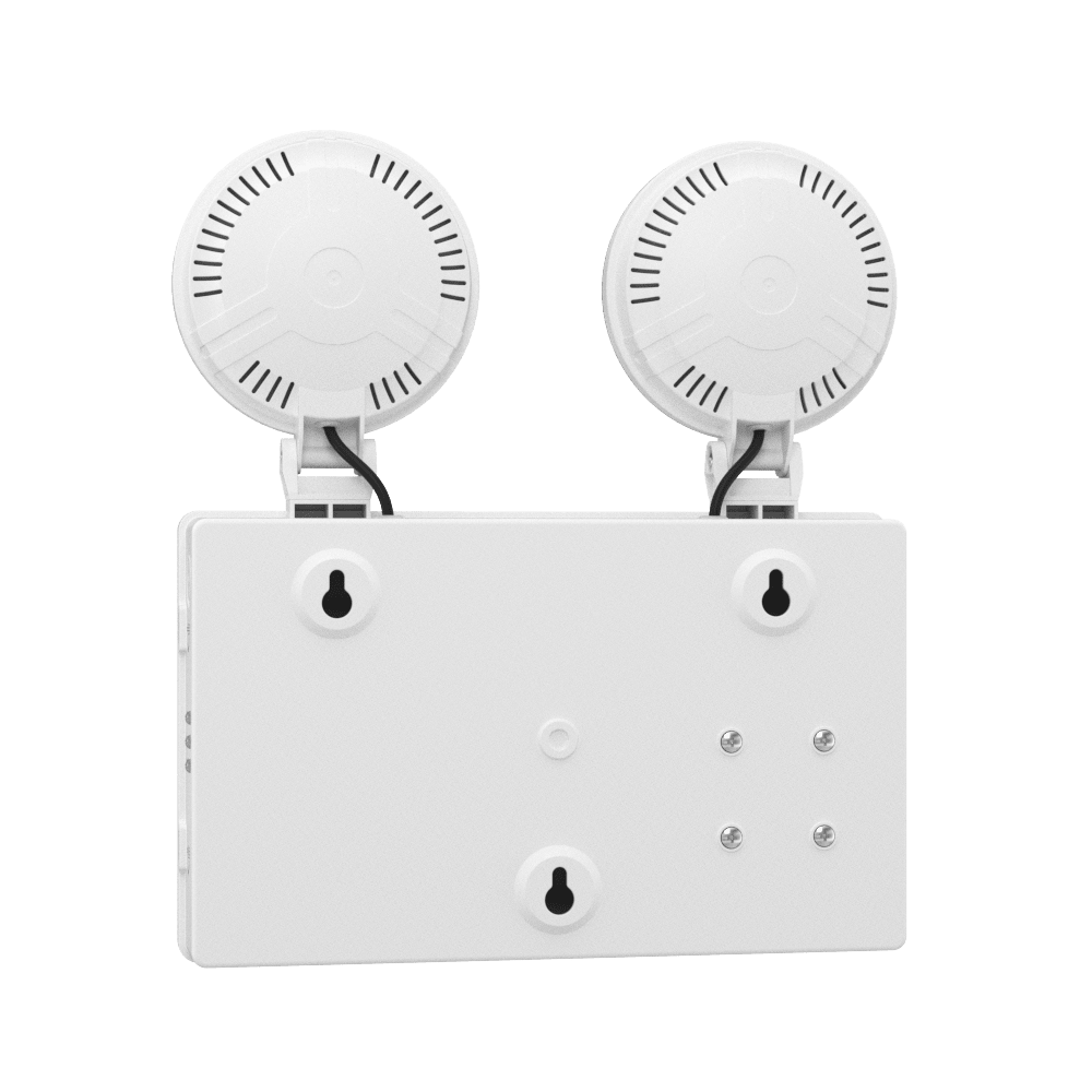 TWIN SPOT Wall Light | LED 4W 405LM | 4000K Cool White | IP20 | Non - Maintained | 3hr Emergency Function - LightHub Direct