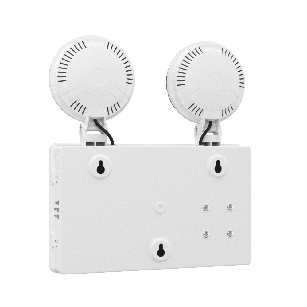 TWIN SPOT Wall Light | LED 4W 405LM | 4000K Cool White | IP20 | Non - Maintained | 3hr Emergency Function - LightHub Direct