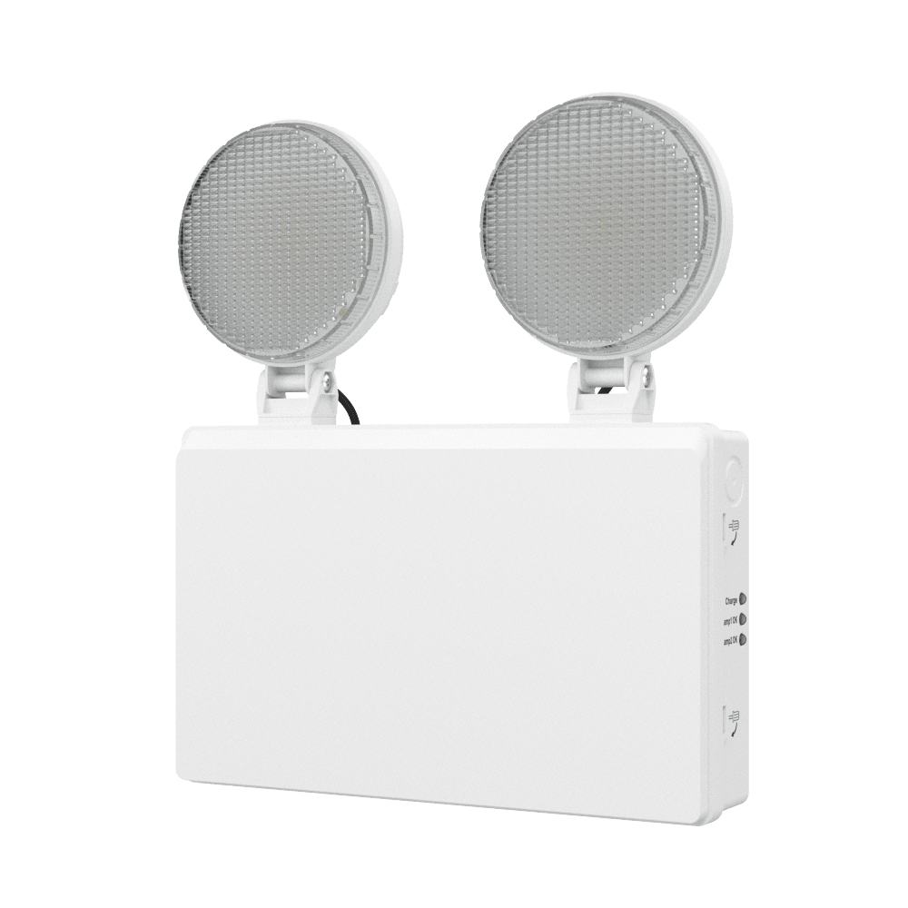 TWIN SPOT Wall Light | LED 4W 405LM | 4000K Cool White | IP20 | Non - Maintained | 3hr Emergency Function - LightHub Direct