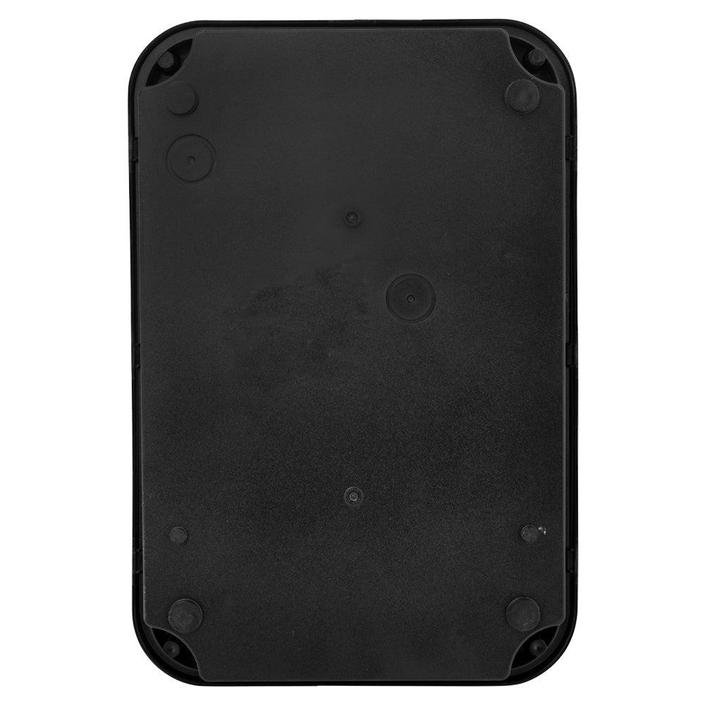 Photocell Dusk to Dawn LED Slim Exterior Wall Pack Bulkhead Light Outside Security Black