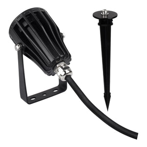 6W RGB+CCT Smart LED Garden Spike Light | 240V Colour Changing Outdoor Spotlight