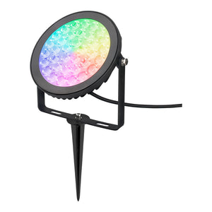15W RGB+CCT Smart Garden Spike Light – Colour Changing Outdoor Spotlight (240V)