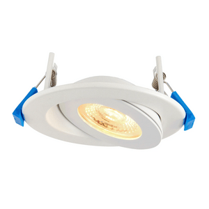 ORBITAL | Quad-Colour CCT | LED Tilt Adjustable Fire Rated Downlight | Dimmable 4/6/8W 800lm | IP65 | White