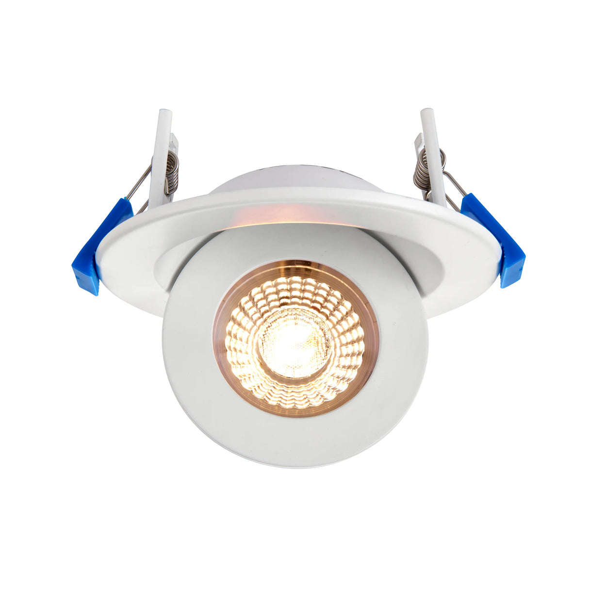 ORBITAL | Quad-Colour CCT | LED Tilt Adjustable Fire Rated Downlight | Dimmable 4/6/8W 800lm | IP65 | White