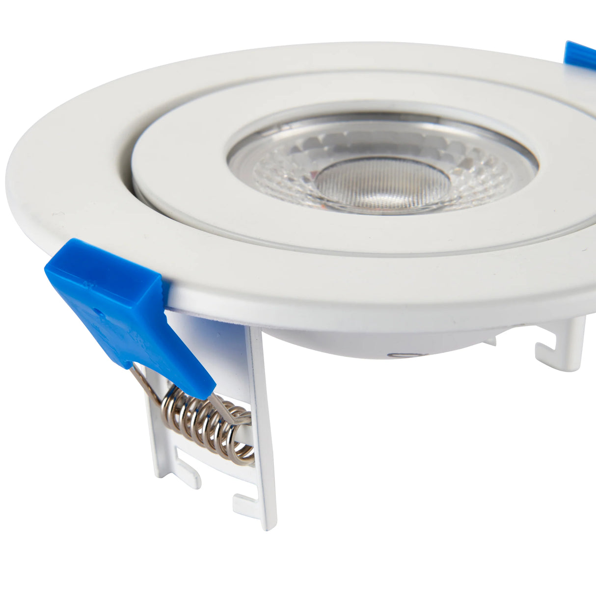 ORBITAL | Quad-Colour CCT | LED Tilt Adjustable Fire Rated Downlight | Dimmable 4/6/8W 800lm | IP65 | White