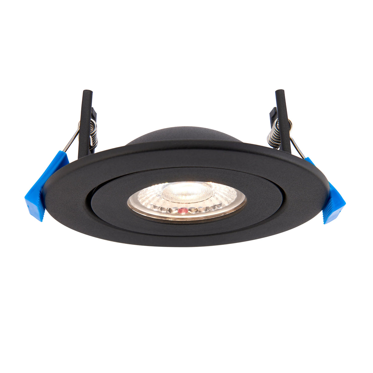 ORBITAL | Quad-Colour CCT | LED Tilt Adjustable Fire Rated Downlight | Dimmable 4/6/8W 800lm | IP65 | Black