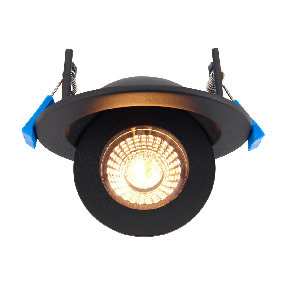 ORBITAL | Quad-Colour CCT | LED Tilt Adjustable Fire Rated Downlight | Dimmable 4/6/8W 800lm | IP65 | Black