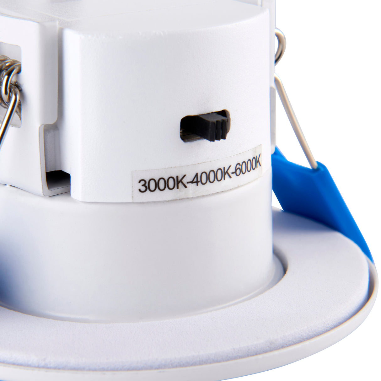 3CCT Fire Rated Dimmable Downlight Fitting | LED 5W 550lm | CCT Tri-Colour | IP65 | Black
