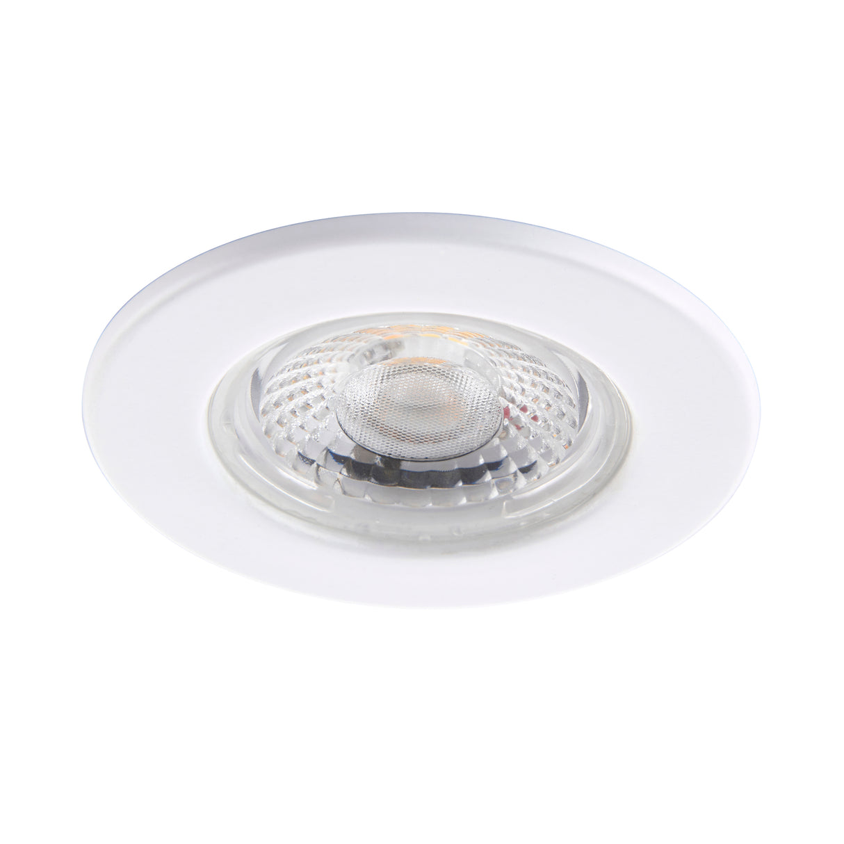 3CCT Fire Rated Dimmable Downlight Fitting | LED 5W 550lm | CCT Tri-Colour | IP65 | White