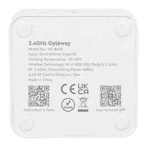 RGB+CCT Smart RF Gateway – App & Voice Control Hub for Lighting Systems