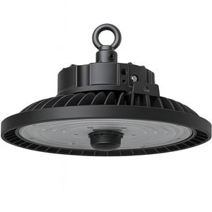 CCT Highbay Industrial Ceiling Dimmable Light for Warehouses & Commercial | LED 120W/150W/200W | 160lm/w | CCT 4000-6000K | IP65 | Black