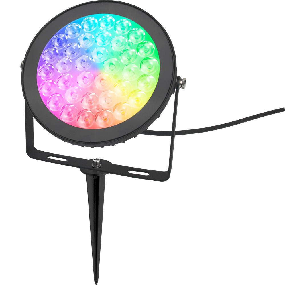 15W RGB+CCT Smart Garden Spike Light – Colour Changing Outdoor Spotlight (240V)