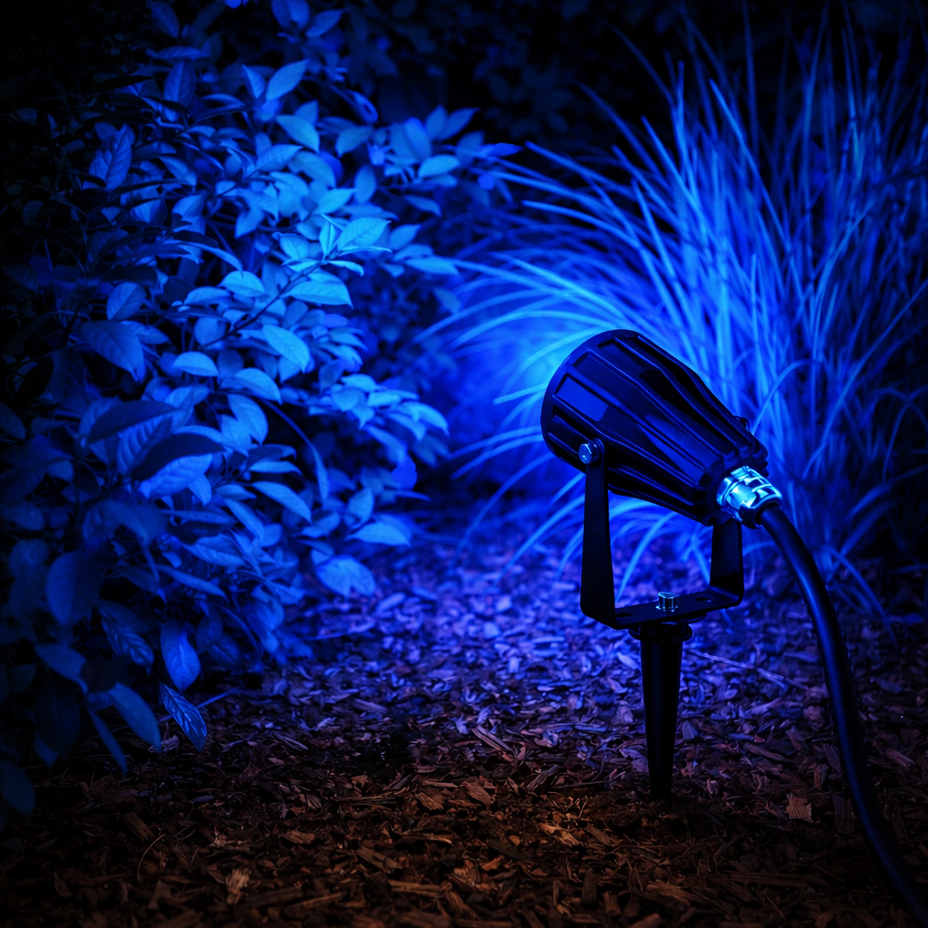 6W RGB+CCT Smart LED Garden Spike Light | 240V Colour Changing Outdoor Spotlight