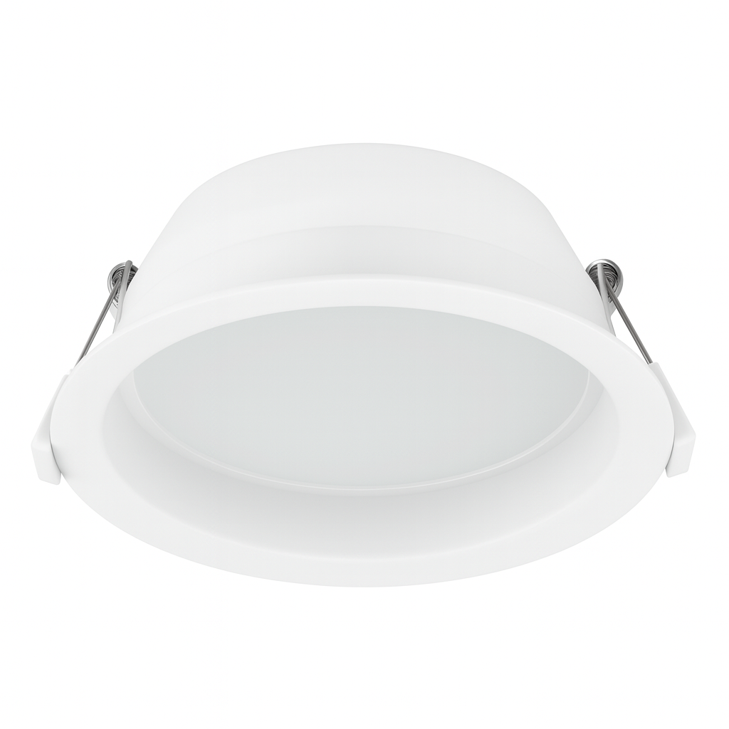 SATURN LED Recessed Round Dimmable Commercial Downlight Fitting | 30W 3200lm | CCT Tri-Colour | IP44 | Standard