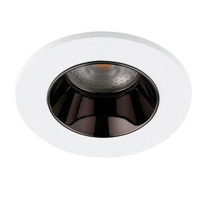 4CCT Fire Rated Dimmable Anti-Glare Downlight | LED 5-7W 650lm | CCT Tri-Colour | IP65 | White & Black Nickel
