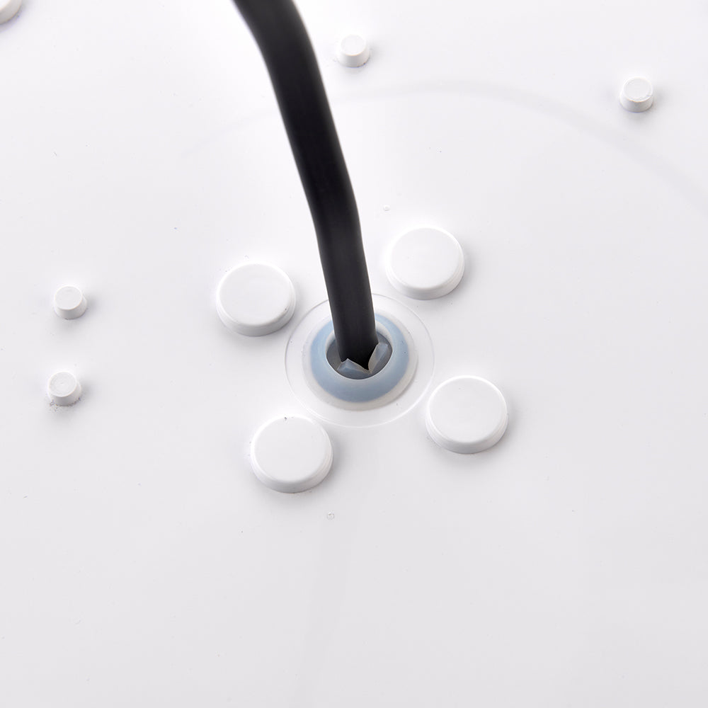 EUSTON CE3X5 | Round Bulkhead Light Fitting | LED Multi Wattage 8-16W | CCT 5-Colour | IP65 | 3hr Emergency