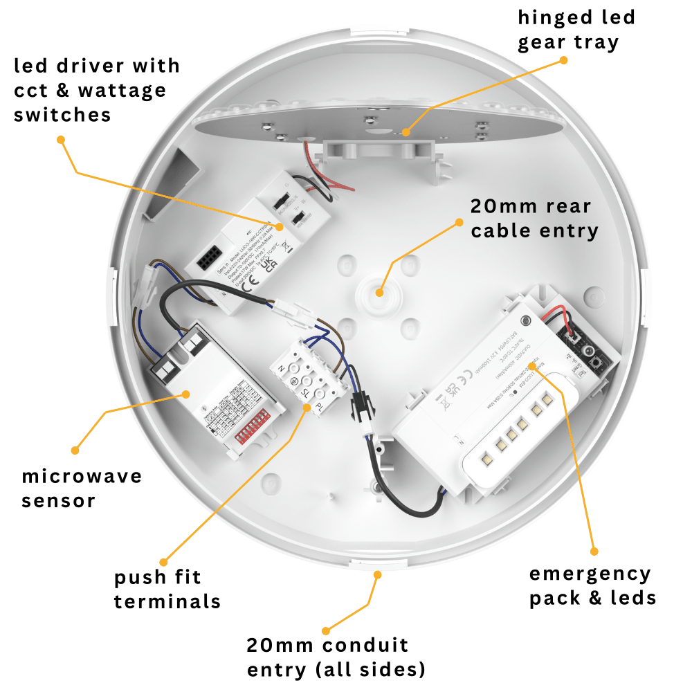Emergemcy Light Router Emergency Lighting | LED & Maintained Emergency Lights – LightHub Direct