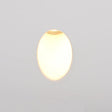 CALICO Small Teardrop Trimless Plaster In Wall Light | 1.8W LED | 2800K Warm White | IP20 | White - LightHub Direct