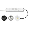 AXIO Mini Non Maintained LED Downlight Pin Spot Light | LED 2W 150lm | 6500K Daylight | IP20 | 3hr Emergency