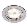 LED GU10 Recessed Ceiling Polished Chrome Downlight