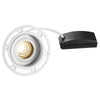 LED Plaster-in Trimless Round Downlight | Adjustable | GU10 | White | 6000K Daylight White Dimmable