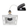 ELDON LED Plaster-in Trimless Square Downlight | Adjustable | GU10 | White | 4000K Neutral White Dimmable