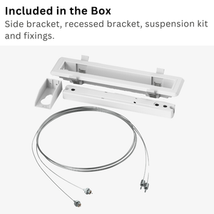 MULTI | Surface Wall / Ceiling Exit Running Man Sign Light | LED 3W 200lm | 4000K Neutral White | IP20 | 3hr Emergency | White