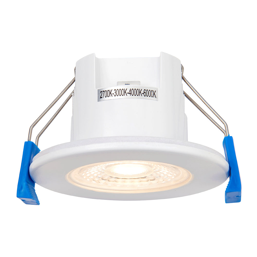 4CCT LITE | LED Fire Rated Downlight | Dimmable 5W 5200lm | IP65 | White