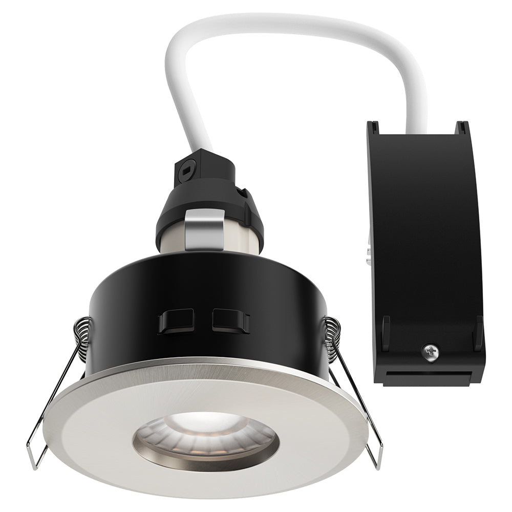 Buy Showerlight GU10 Brushed Chrome Downlights In Stock Now LightHub