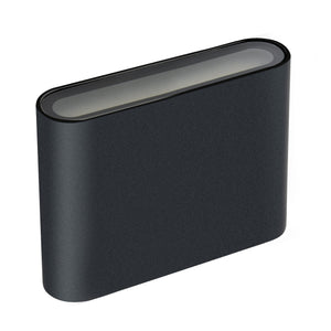 FELIX Up / Down Outdoor Aluminium Garden Porch Wall Light | LED | IP65 | Matte Black