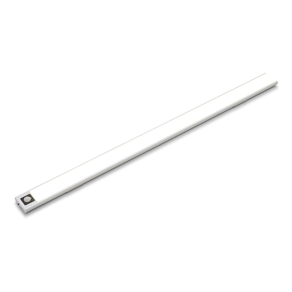 LED Cupboard / Wardrobe / Under Cabinet Rechargable USB Strip Light | LED 3W | IP20 | 4000K Neutral White | PIR Motion Sensor | 564mm