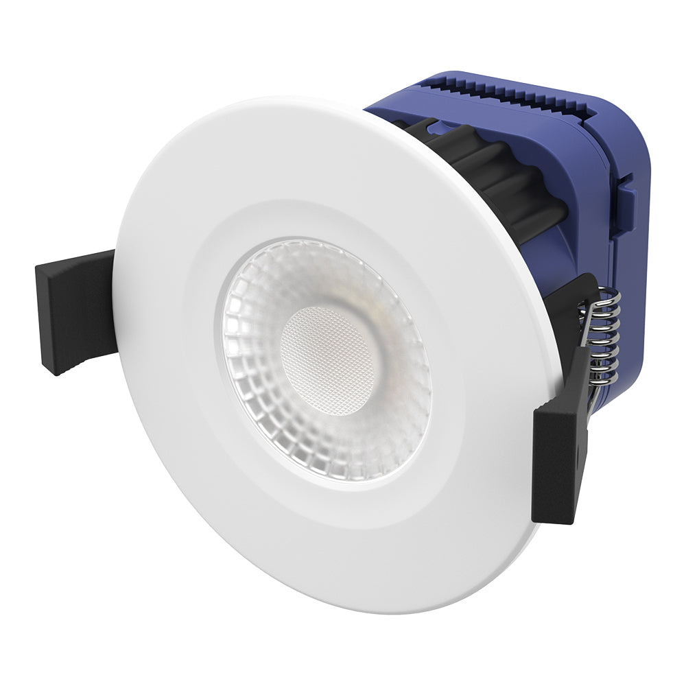 Buy IP65 LED Fire Rated CCT Dimmable White Downlight In Stock Now LightHub Direct
