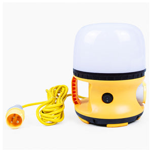 ORBIS Portable Globe Site Light | LED 30W 2700lm | 6500K Daylight White | 110-240V Dual Voltage | IP44 | Standard