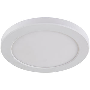 Adjustable Slim Flat Recessed / Surface Round Downlight Panel Light Fitting | LED 18W 1800lm | CCT Tri-Colour | IP44