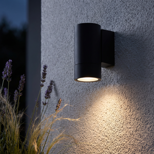 SONA-1 Outdoor Down Wall Light | GU10 | IP65 | Matt Black