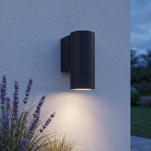 SONA-1 Outdoor Down Wall Light | GU10 | IP65 | Matt Black