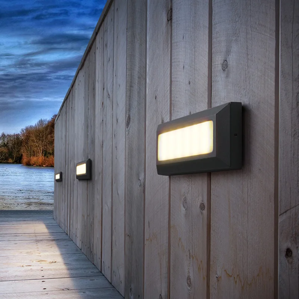 RADNOR Outdoor Surface Wall Brick Light | LED | IP65 | CCT Tri-Colour Switchable