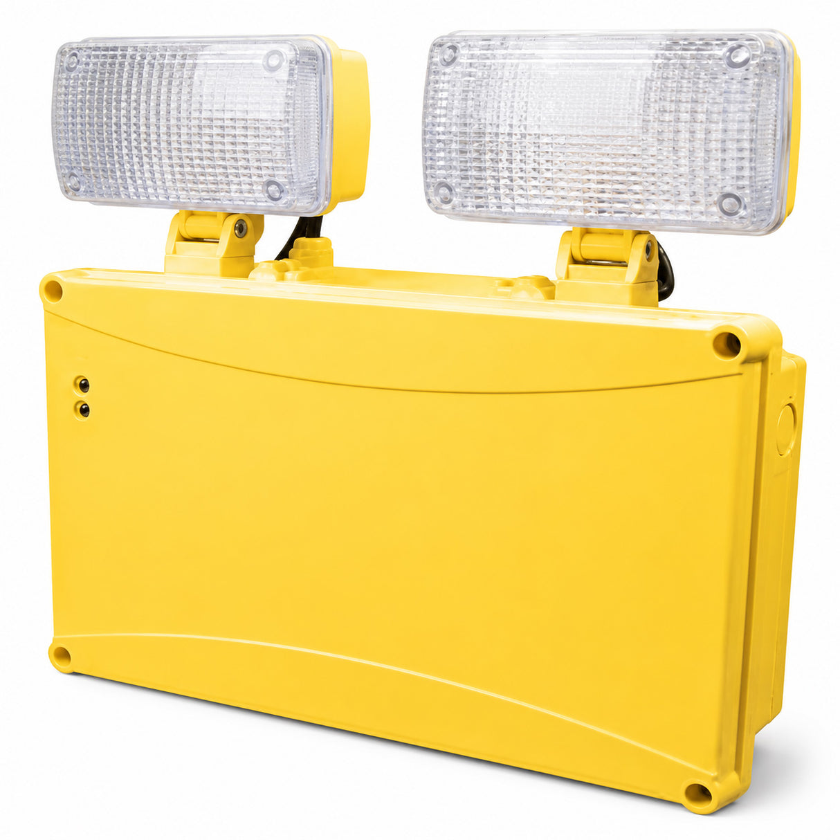 GEMINI 110V Emergency Twin Spot Light | LED 4W 2 x 250lm | 6500K Daylight White | IP65 | Non-Maintained