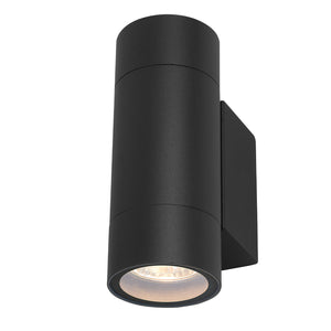 SONA-2 Up & Down Outdoor Wall Light | 2 x GU10 | IP65 | Matt Black