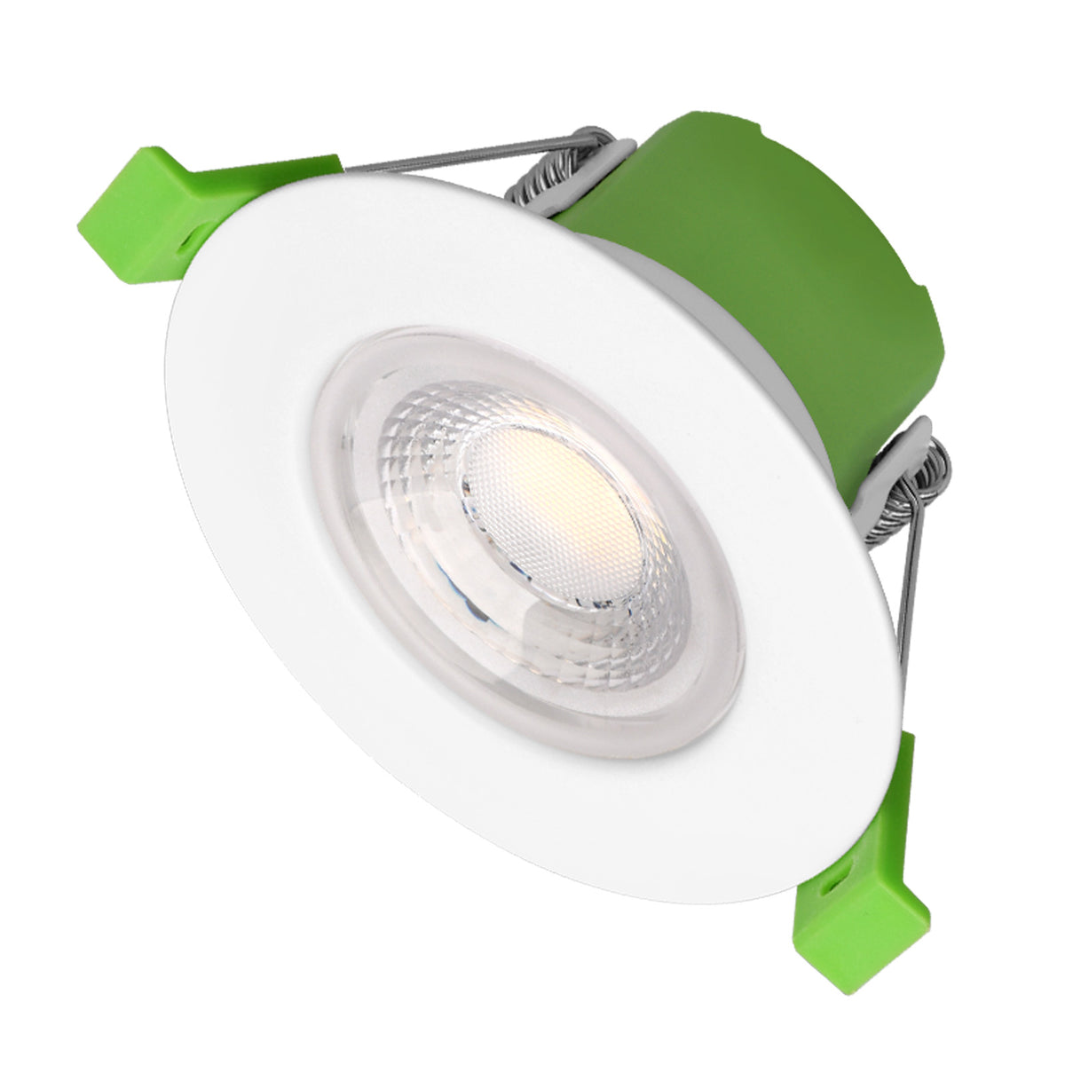 STRATA 5 | Tri-Colour CCT | LED Fire Rated Downlight | Dimmable 6W 655lm | IP65 | White