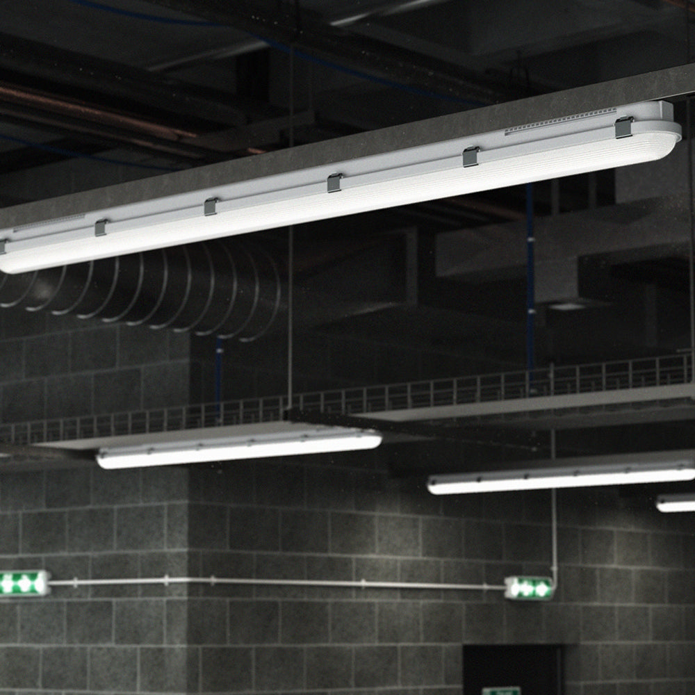 Multi Watt CCT 6ft High Lumen IP65 LED Non Corrosive Emergency Batten In Stock LightHub Direct